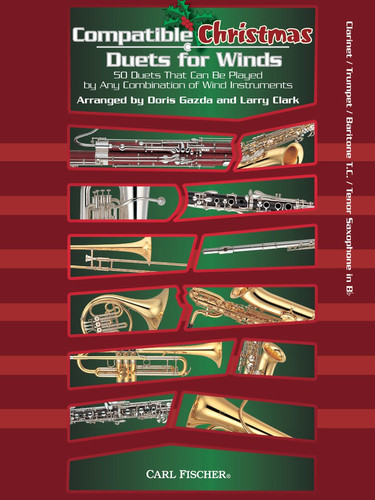 WF149 - Compatible Christmas Duets for Winds - Clarinet / Trumpet / Baritone T.C. / Tenor Saxophone (CLARINETTE)