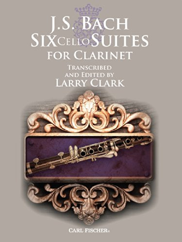 WF161 - J.S. Bach: Six Cello Suites for Clarinet