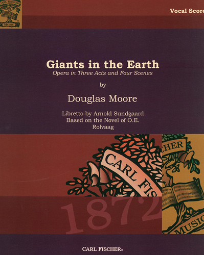 Moore: Giants in the Earth (Vocal Score)
