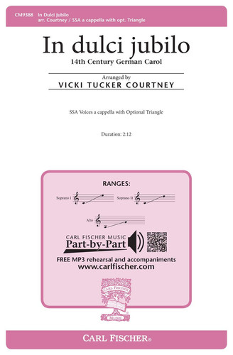Carol: In dulci jubilo
