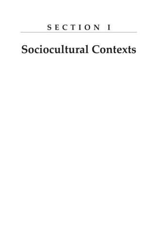 Caregiving Contexts: Cultural, Familial and Societal Implications