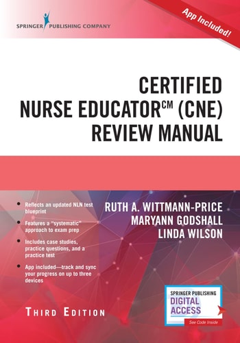Certified Nurse Educator (Cne) Review Manual, Third Edition W App