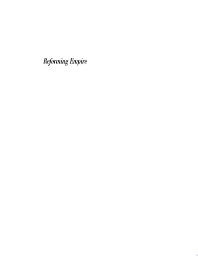 Reforming Empire Protestant Colonialism and Conscience in British Literature