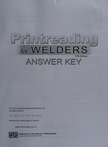 Printreading for Welders