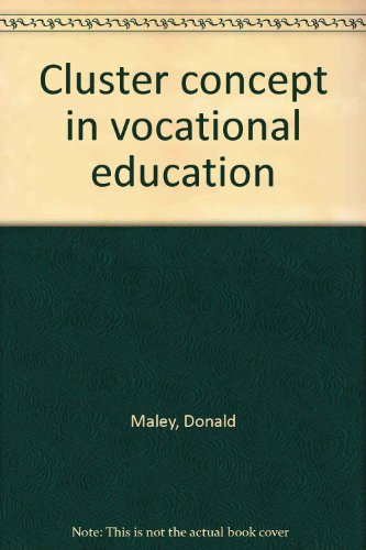 Cluster concept in vocational education