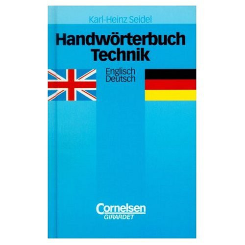 English-German Polytechnical Dictionary Polytechnisches Woerterbuch