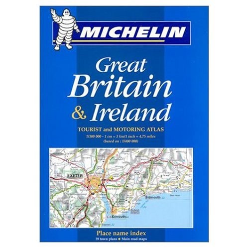 Michelin Road Atlas Great Britain Ireland, Scale 1:300,000