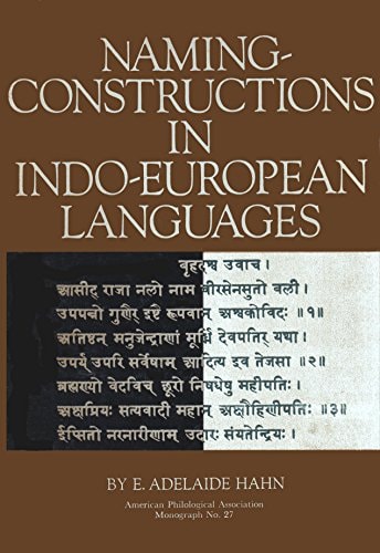 Naming-constructions in Some Indo-European Languages