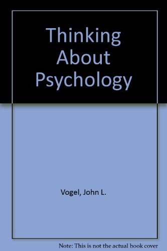Thinking About Psychology