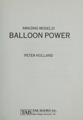 Amazing Models! Balloon Power