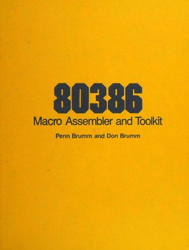 80386 Macro Assembler and Toolkit