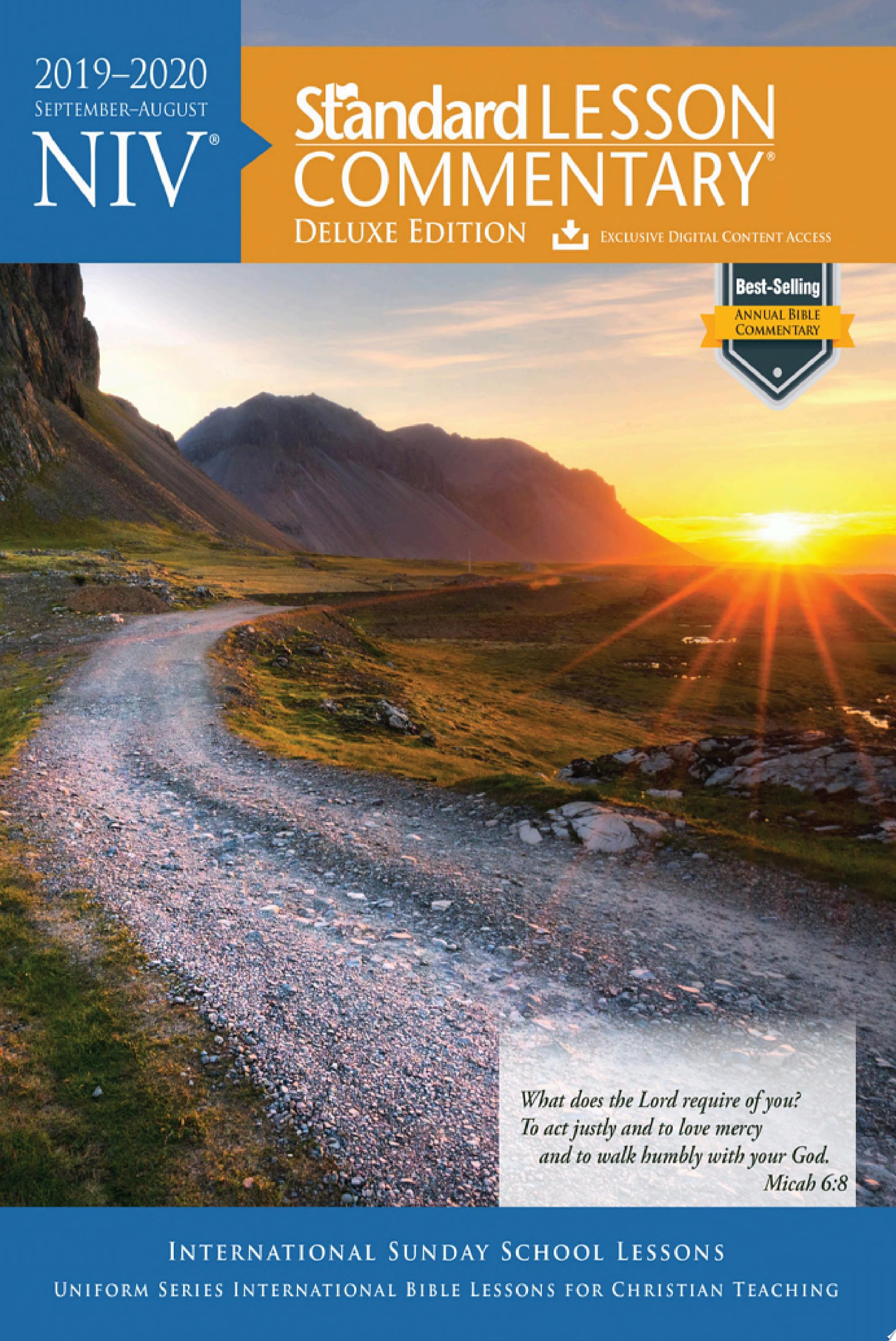 NIV Standard Lesson Commentary 2019-2020