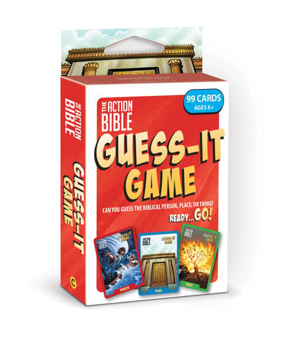 ACTION BIBLE GUESS-IT GAME.