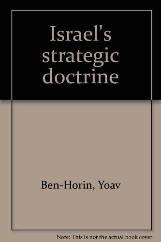 Israel's Strategic Doctrine