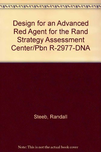 Design for an Advanced Red Agent for the Rand Strategy Assessment Center