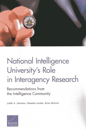 National Intelligence University's Role in Interagency Research Recommendations from the Intelligence Community