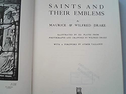 Saints and Their Emblems (Burt Franklin Research & Source Works Series, 705)