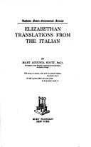 Elizabethan Translations from the Italian