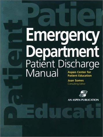 Emergency Department Patient Discharge Manual