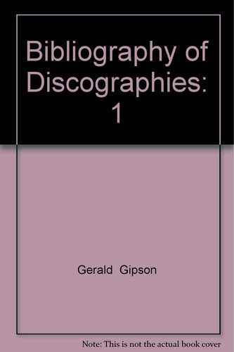 Bibliography of Discographies: Popular music