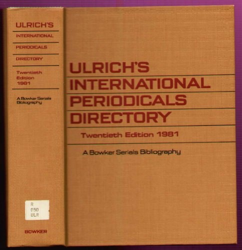 Ulrich's International Periodicals Directory 1981