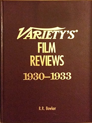 Variety's Film Reviews 1930-1933