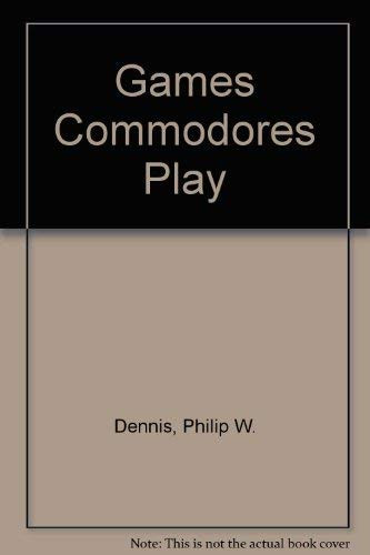 Games Commodores Play Datamost