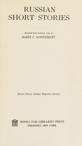 Russian short stories (Short story index reprint series)