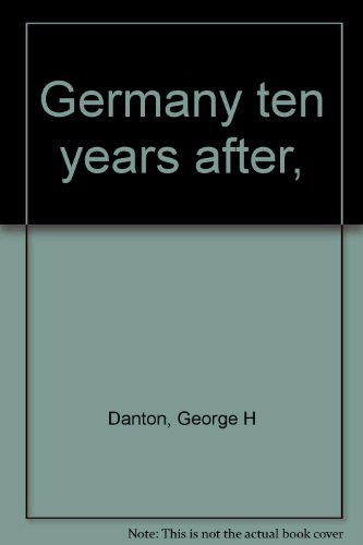 Germany Ten Years After