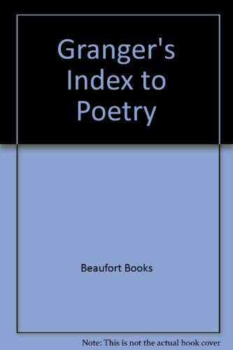 Granger's Index to Poetry