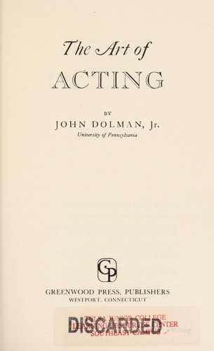 The Art of Acting