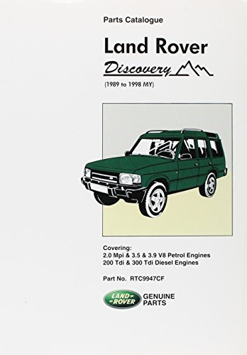 Land Rover Discovery Parts Catalogue 1989-1998