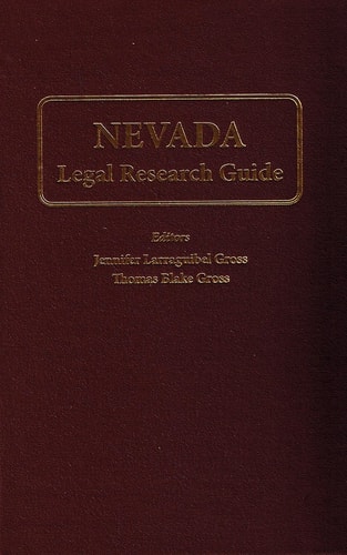 Nevada Legal Research Guide