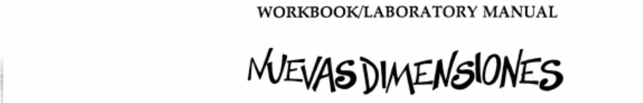 Workbook Nuevas Dimensiones