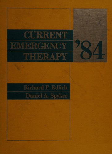 Current Emergency Therapy '84