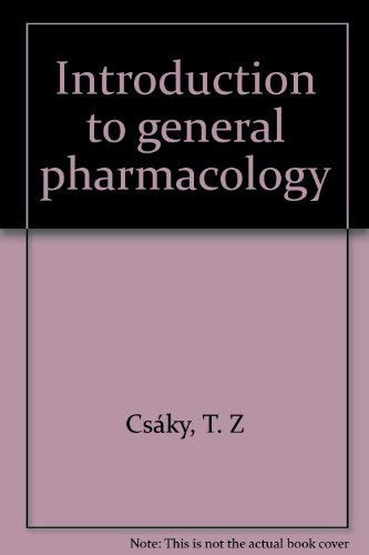 Introduction to general pharmacology