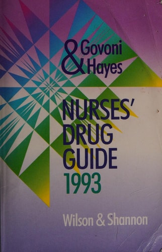 Nurse's Drug Guide