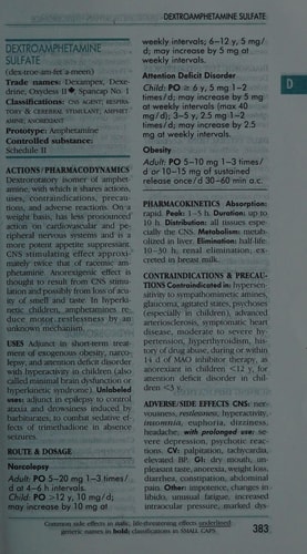 Nurses' Drug Guide, 1994