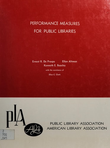 Performance measures for public libraries