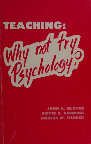 Teaching, why Not Try Psychology?
