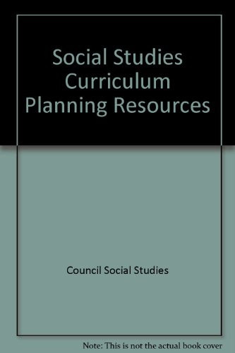 Social Studies Curriculum Planning Resources