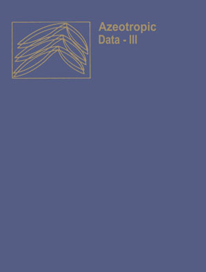 Azeotropic Data—III