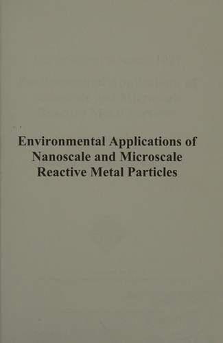 Environmental Applications of Nanoscale and Microscale Reactive Metal Particles