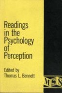 Readings in the Psychology of Perception