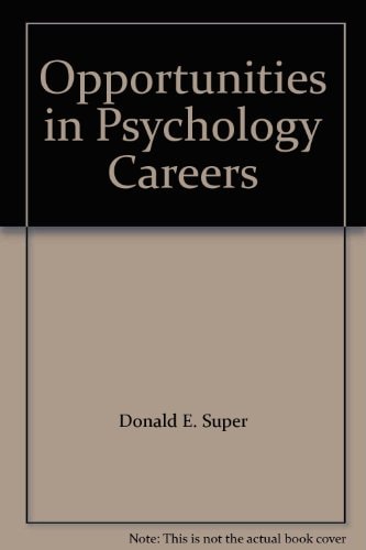 Opportunities in Psychology Careers