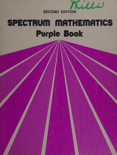 Spectrum Mathematics Grade 6, green book