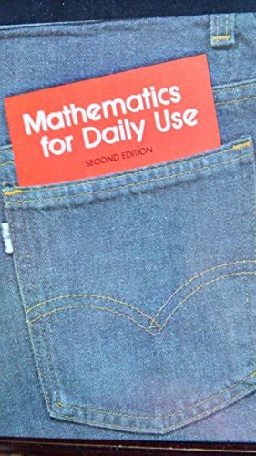 Mathematics for Daily Use: Text