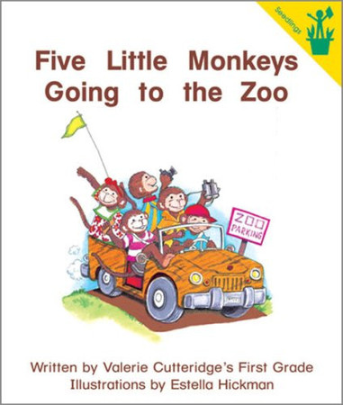 Five Little Monkeys Going to the Zoo Single Book