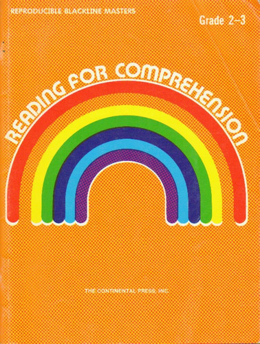 Reading for Comprehension Grade 2, Book 1