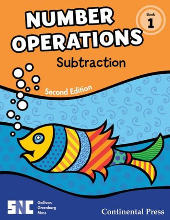 Number Operations: Subtraction Book 1